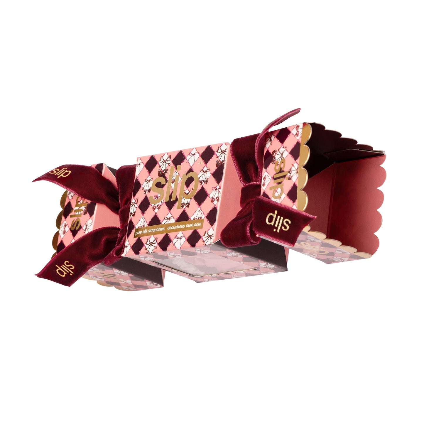 Slip Pure Silk Assorted Scrunchie Cracker - Sweetheart