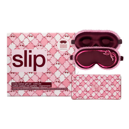 Slip Pure Silk Contour Mask Lovely Lashes Gift Set - Cutie Pie
