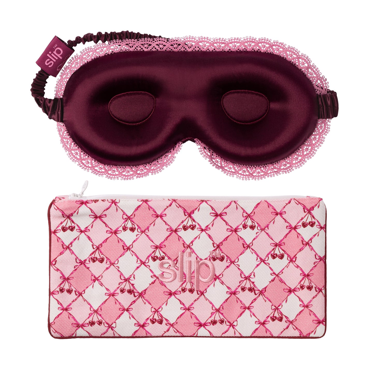 Slip Pure Silk Contour Mask Lovely Lashes Gift Set - Cutie Pie