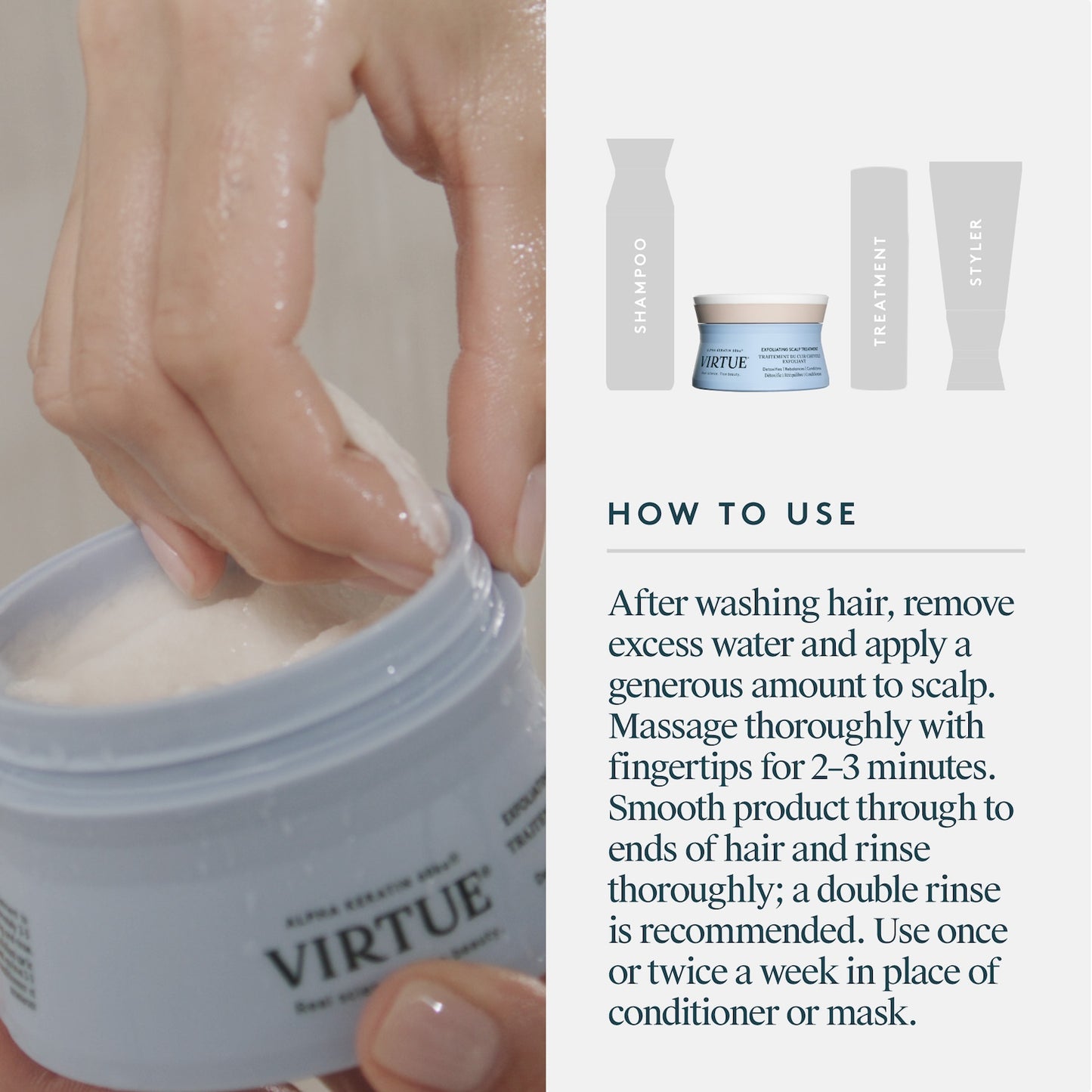 Virtue Exfoliating Scalp Scrub 150ml