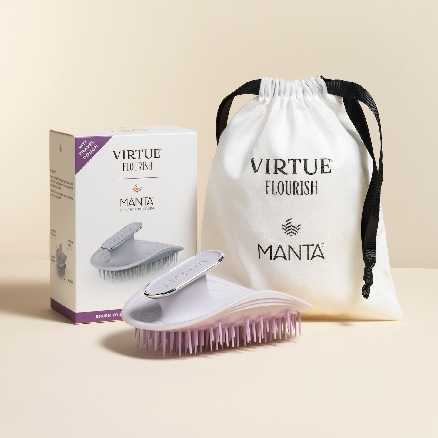Virtue Virtue Flourish® and MANTA® Healthy Hair Brush