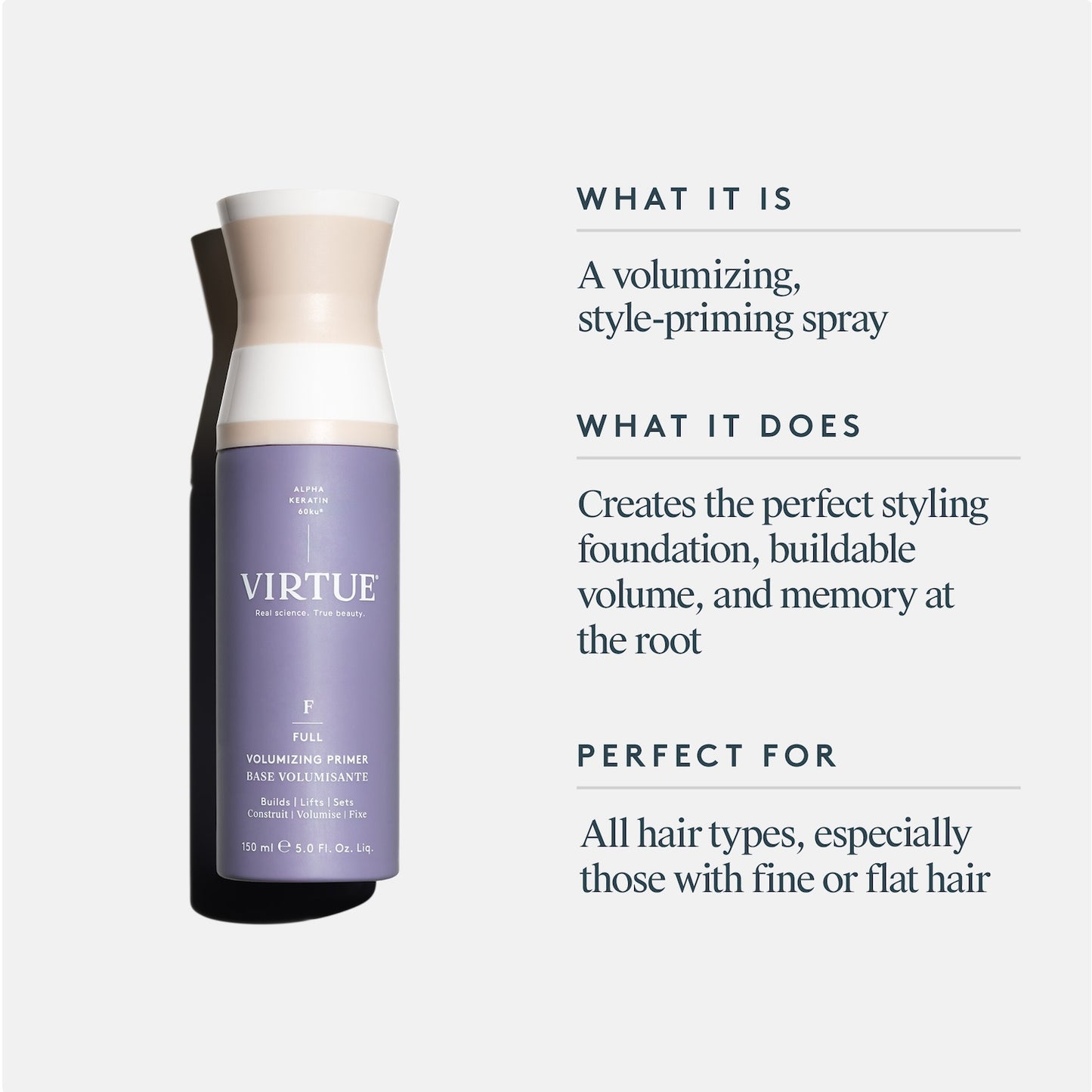 Virtue Full Volumizing Primer 150ml