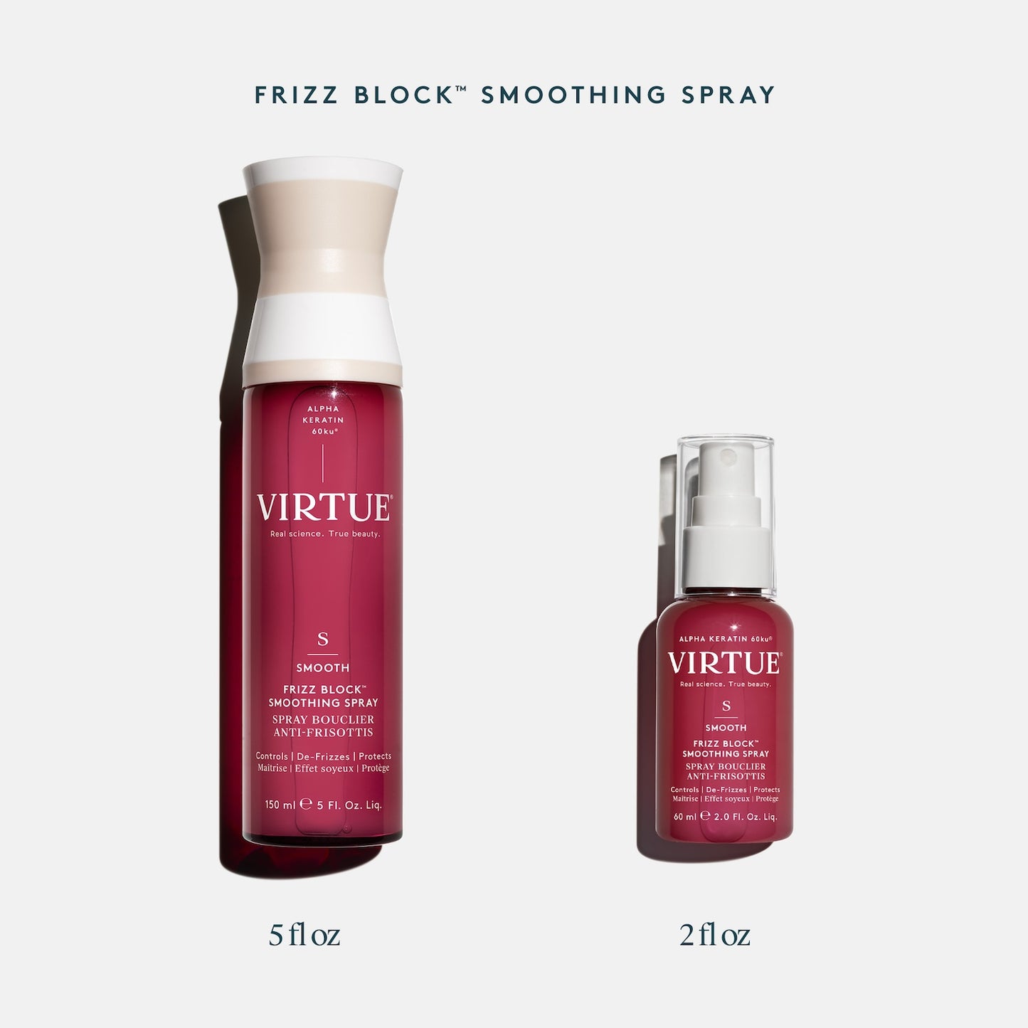 Virtue Smooth Frizz Block™ Smoothing Spray 60ml