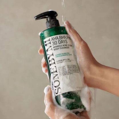 SOME BY MI AHA BHA PHA 30 Days Miracle Acne Clear Body Cleanser 400g