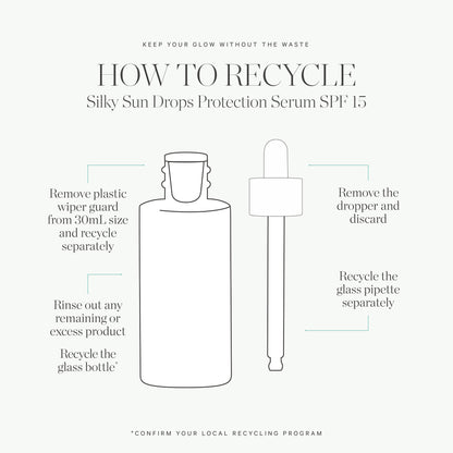 KORA Organics Silky Sun Drops Protection Serum SPF 15 30ml