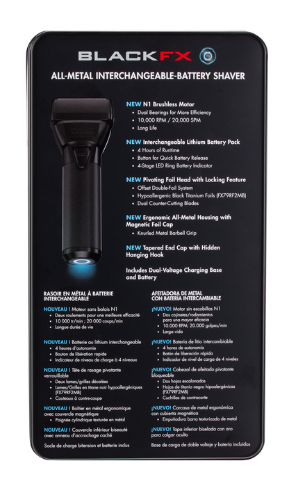 BaBylissPRO FXONE Shaver - BlackFX