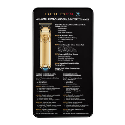 BaBylissPRO FXONE Trimmer - GoldFX