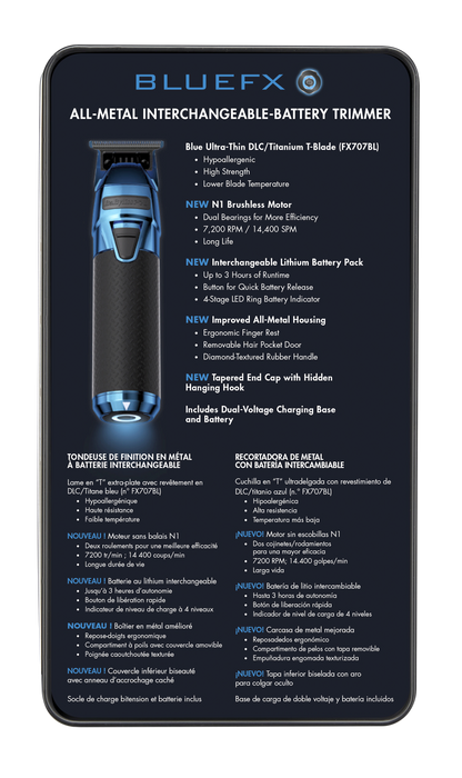 BaBylissPRO FXONE Trimmer - BlueFX