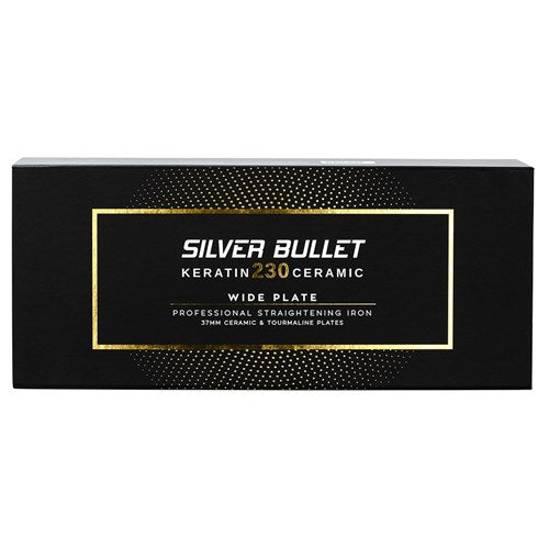 Silver Bullet Keratin 230 Ceramic Wide Plate Straighteners 37mm