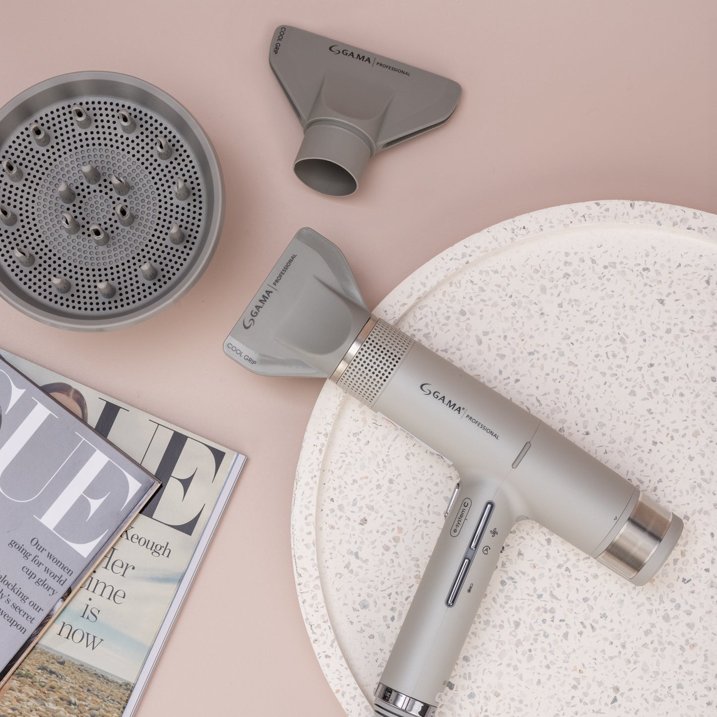 Gama Professional IQ1 Perfetto Pro Dryer - Silver