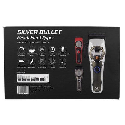 Silver Bullet Headliner Clipper Cord/Cordless