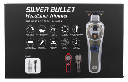Silver Bullet Headliner Hair Trimmer Cord/Cordless