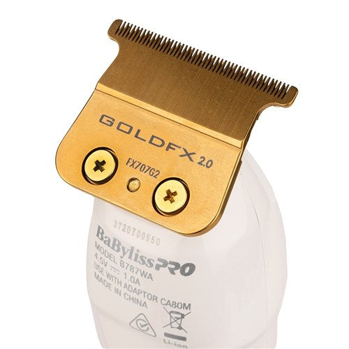 BaBylissPRO White FX Skeleton Outliner Lithium Trimmer