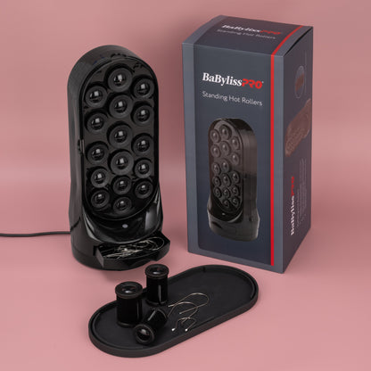 BaBylissPRO Standing Hot Roller Set 16pc