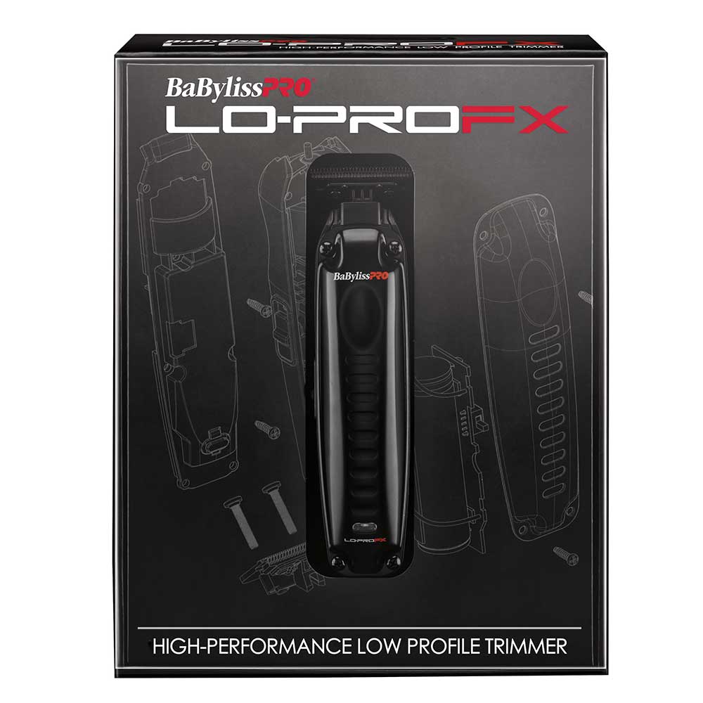 BaBylissPRO Lo-ProFX  Trimmer -Black Cord/Cordless