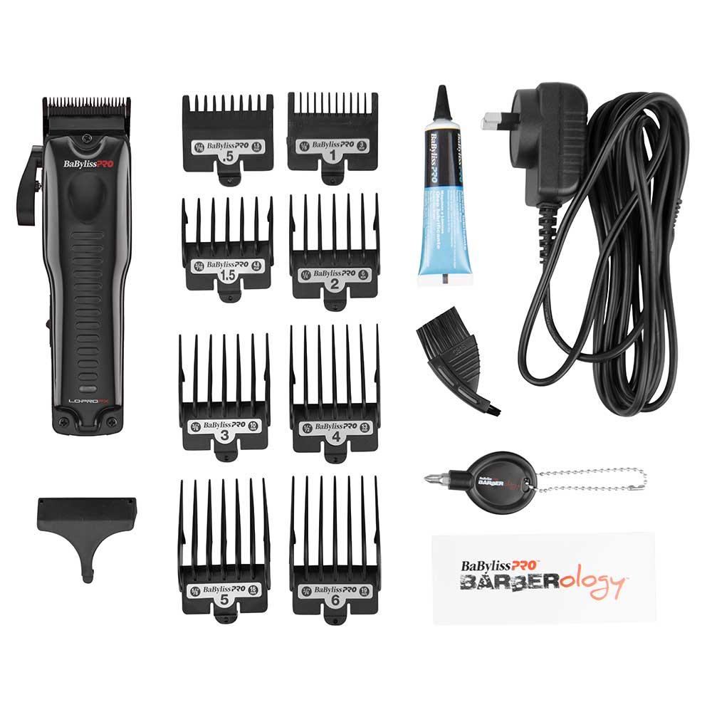 BaBylissPRO Lo-ProFX  Trimmer -Black Cord/Cordless