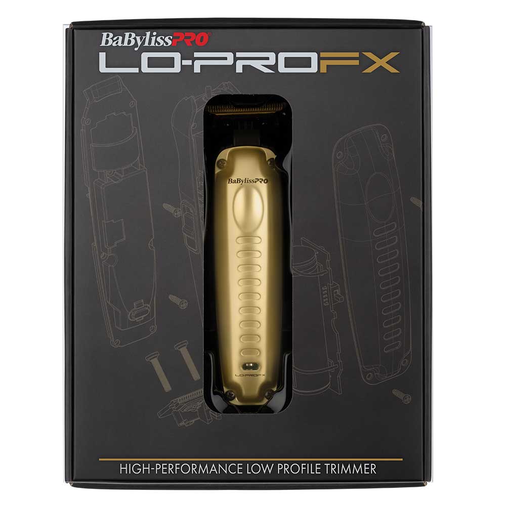 BaBylissPRO Lo-ProFX Trimmer - Gold Cord/Cordless