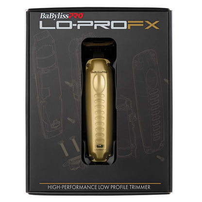 BaBylissPRO Lo-ProFX Trimmer - Gold Cord/Cordless