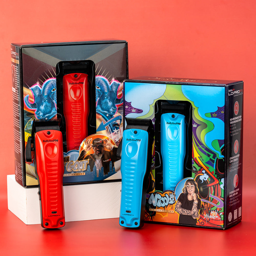 BaBylissPRO Lo-ProFX Clipper - Blue Cord/Cordless