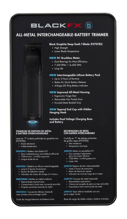 BaBylissPRO FXONE Trimmer - BlackFX