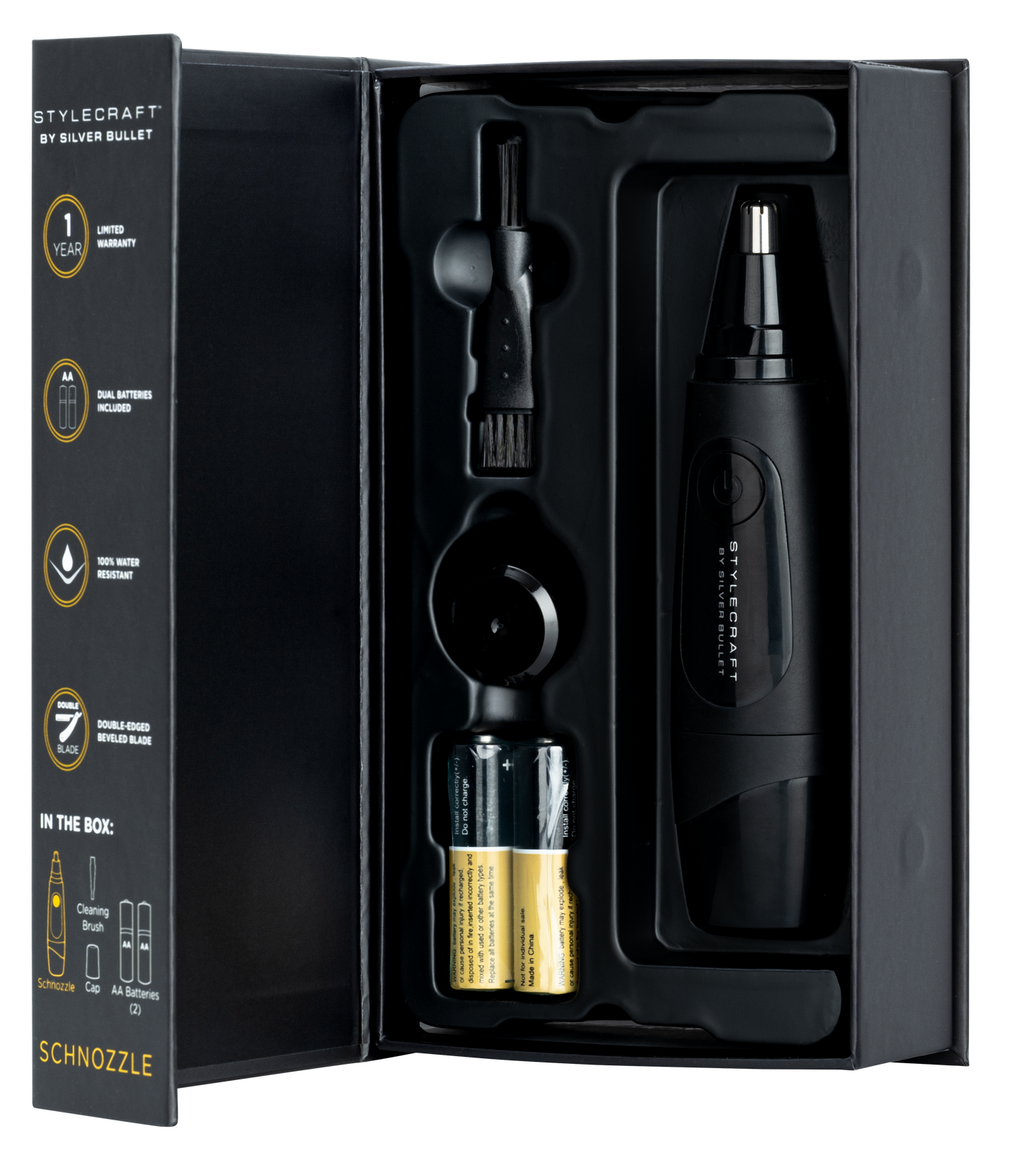 StyleCraft By Silver Bullet Schnozzle Nose & Ear Trimmer