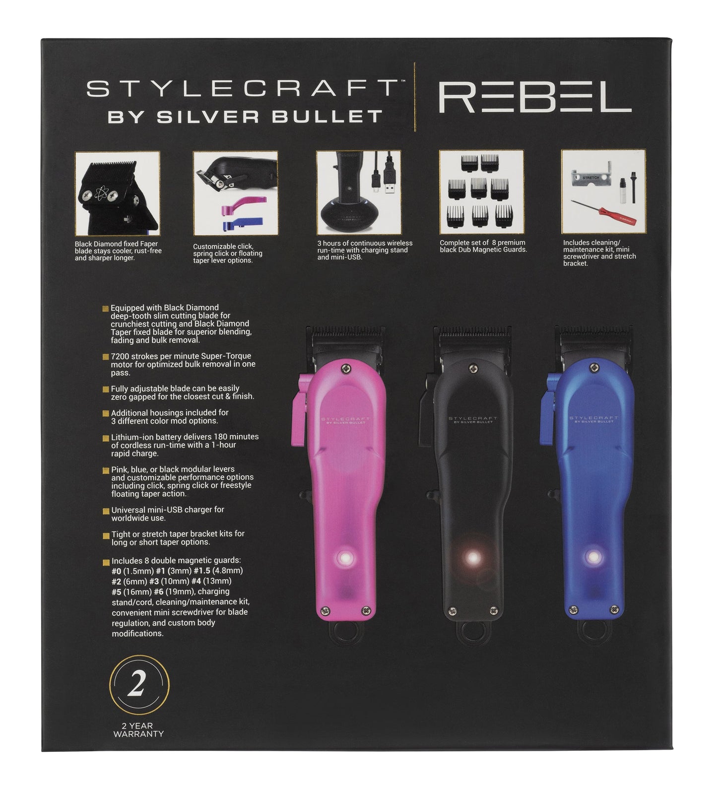 StyleCraft By Silver Bullet Rebel Clipper