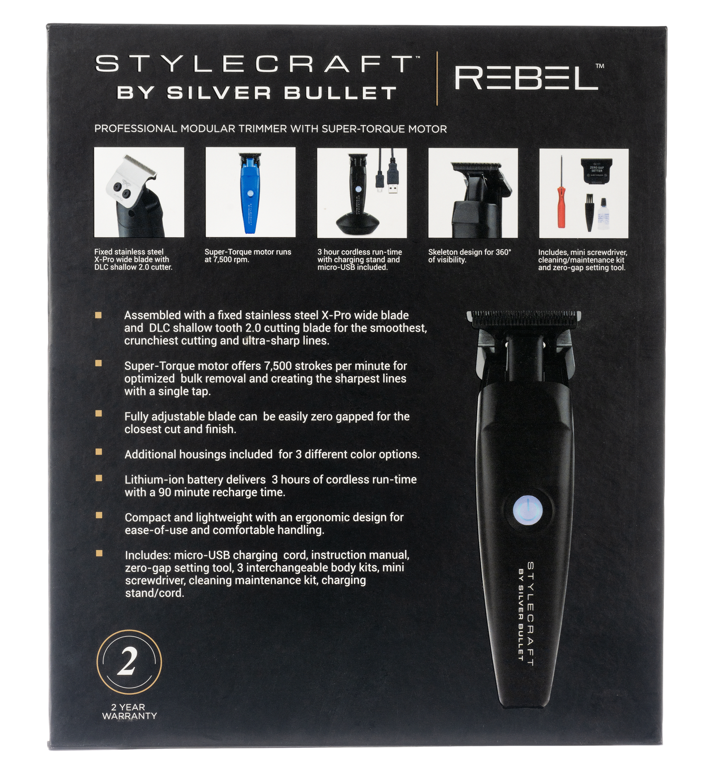 StyleCraft By Silver Bullet Rebel Trimmer