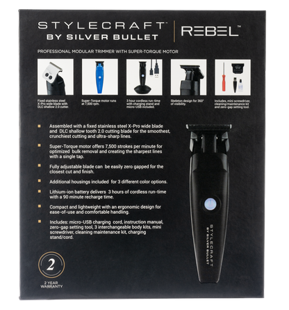 StyleCraft By Silver Bullet Rebel Trimmer