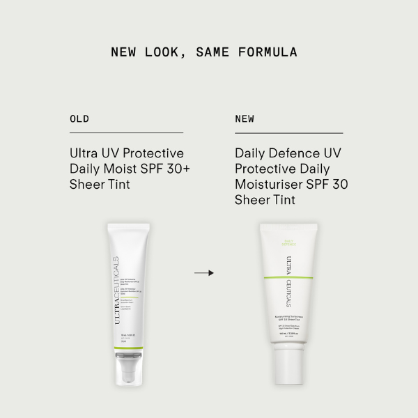 Ultraceuticals Daily Defence Moisturising Sunscreen SPF30 Sheer Tint 100ml