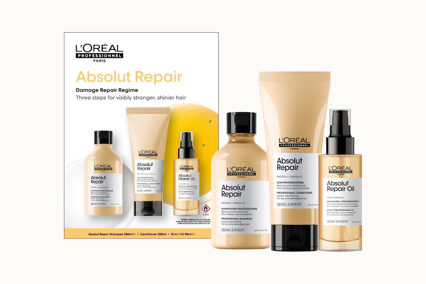 L'Oreal Professionnel Absolut Repair Trio Pack