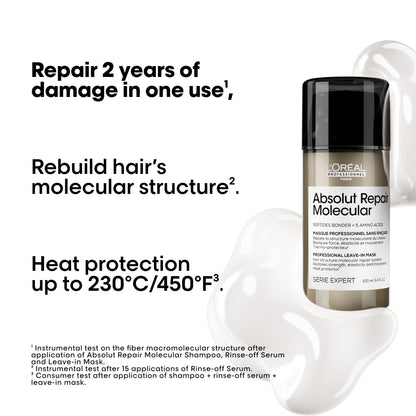 L'Oreal Professionnel Absolut Repair Molecular Trio Pack
