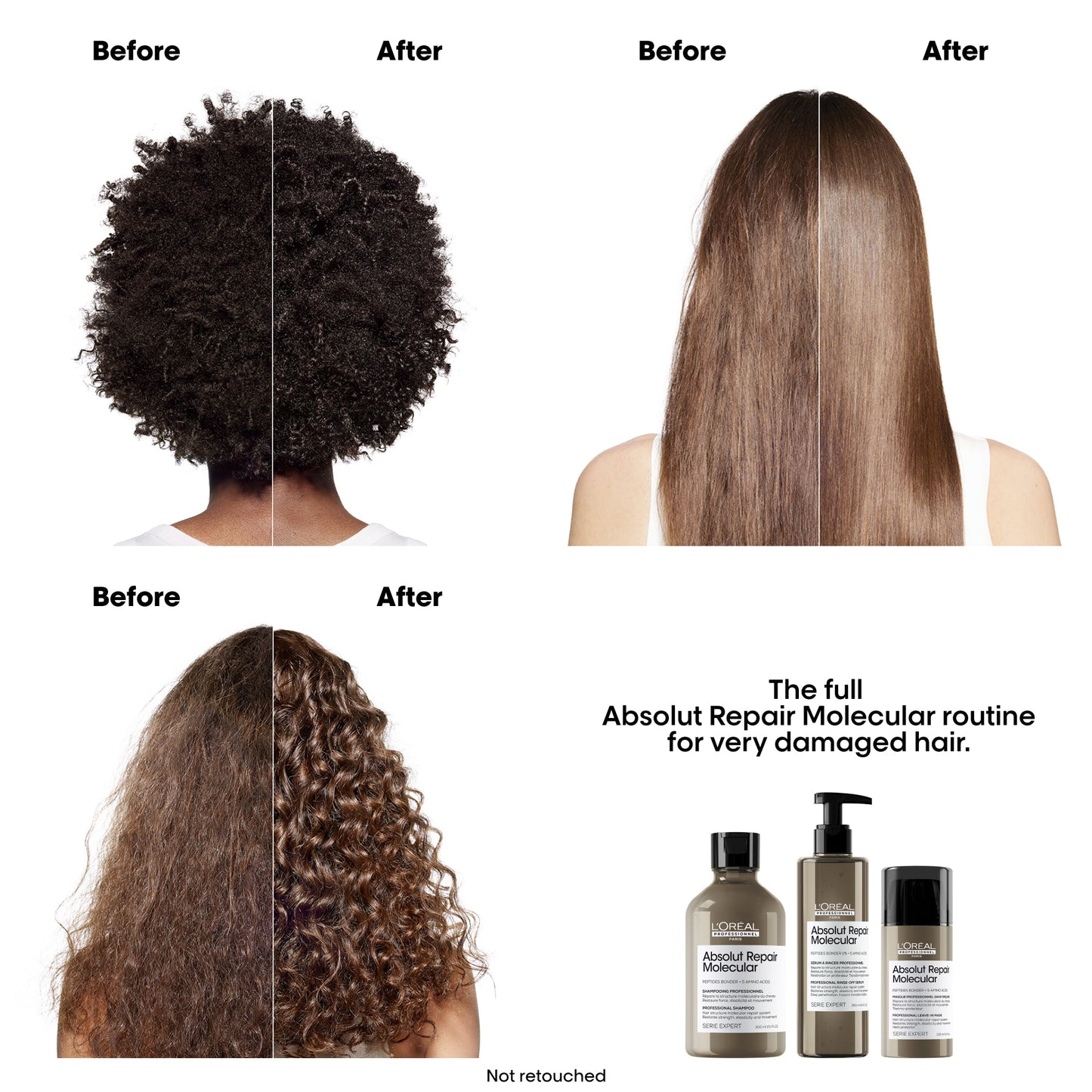 L'Oreal Professionnel Absolut Repair Molecular Trio Pack