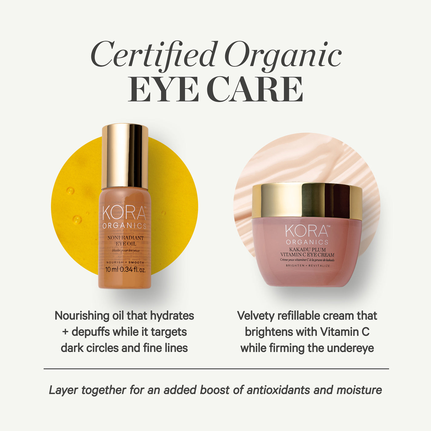 KORA Organics Noni Radiant Eye Oil 10ml