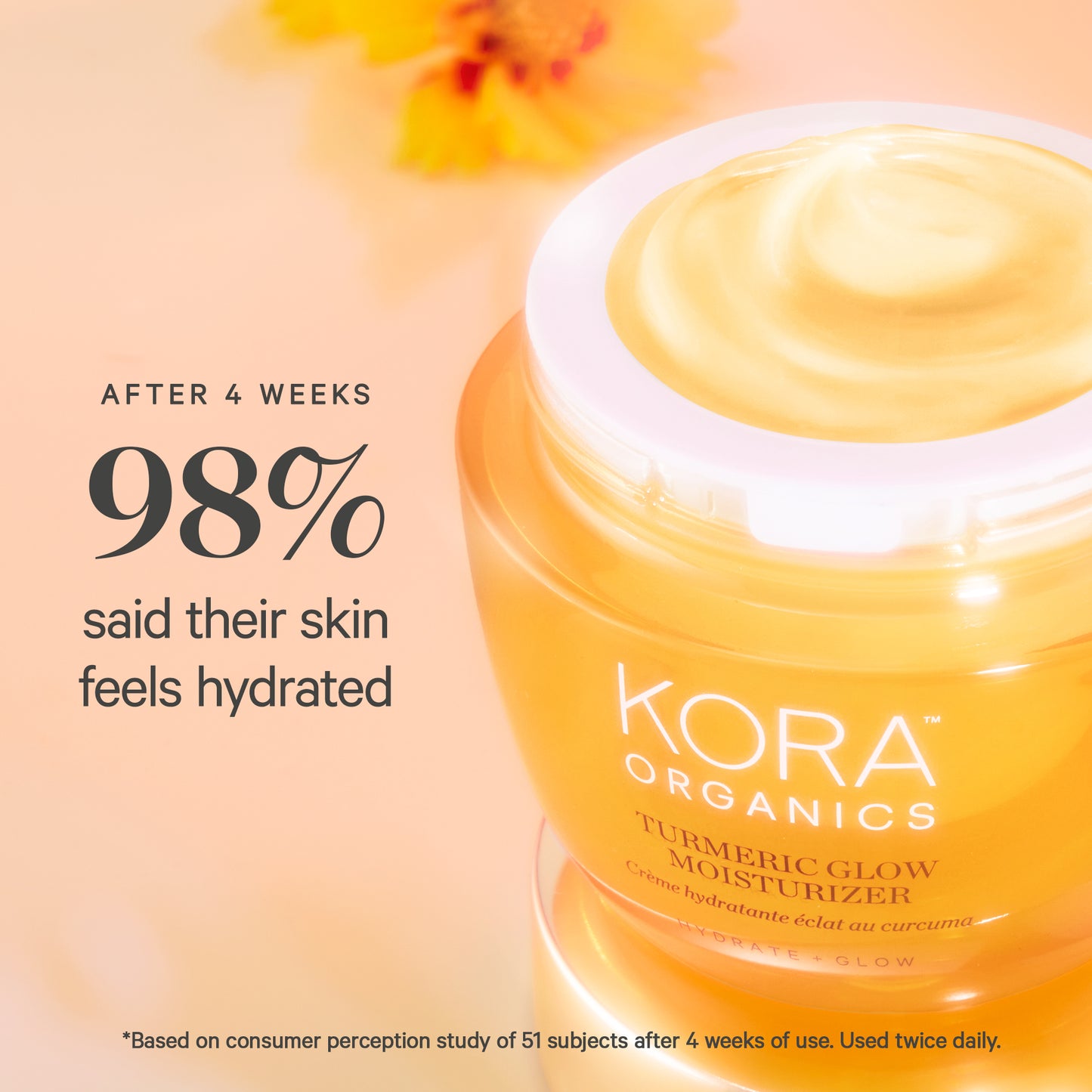 KORA Organics Turmeric Glow Moisturizer 50ml