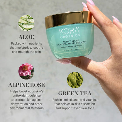 KORA Organics Active Algae Lightweight Moisturiser 50ml
