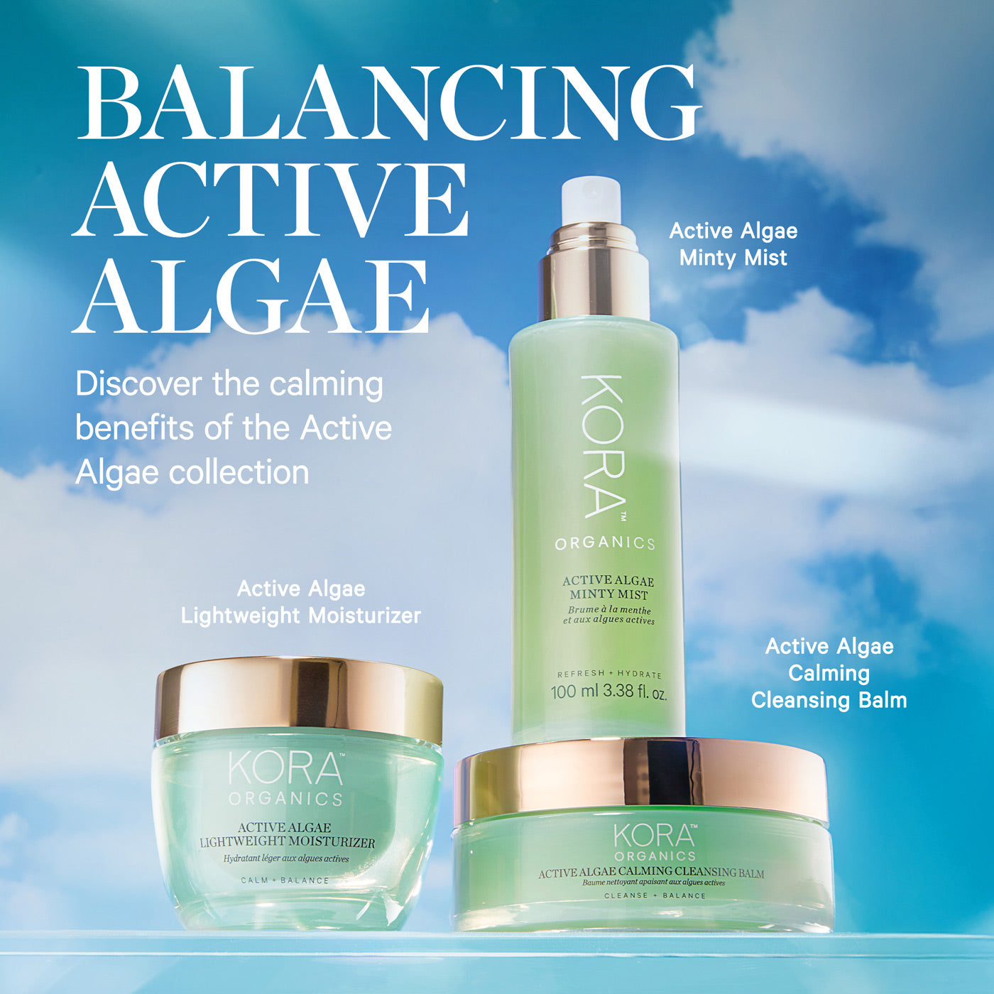 KORA Organics Active Algae Lightweight Moisturiser 50ml