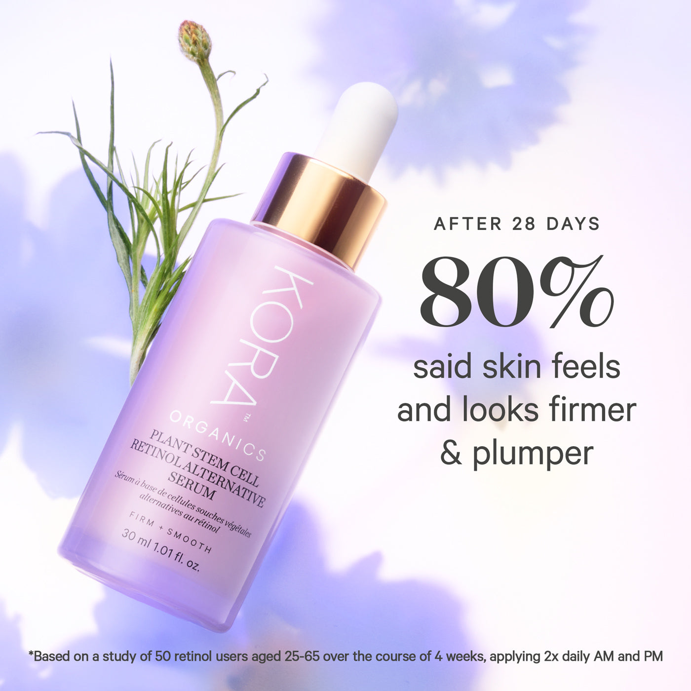 KORA Organics Plant Stem Cell Retinol Alternative Serum 30ml