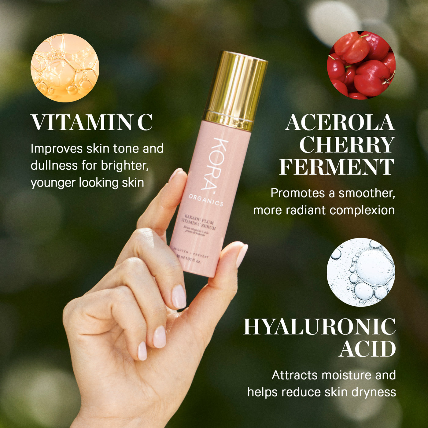 KORA Organics Kakadu Plum Vitamin C Serum 30ml