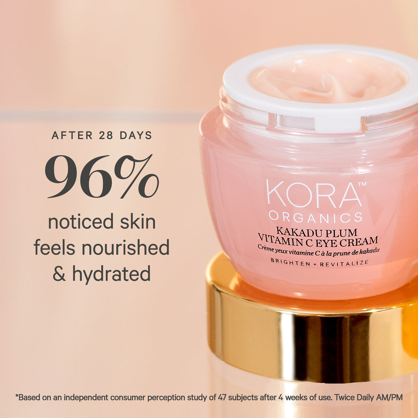 KORA Organics Kakadu Plum Vit C Eye Cream Jar 15ml