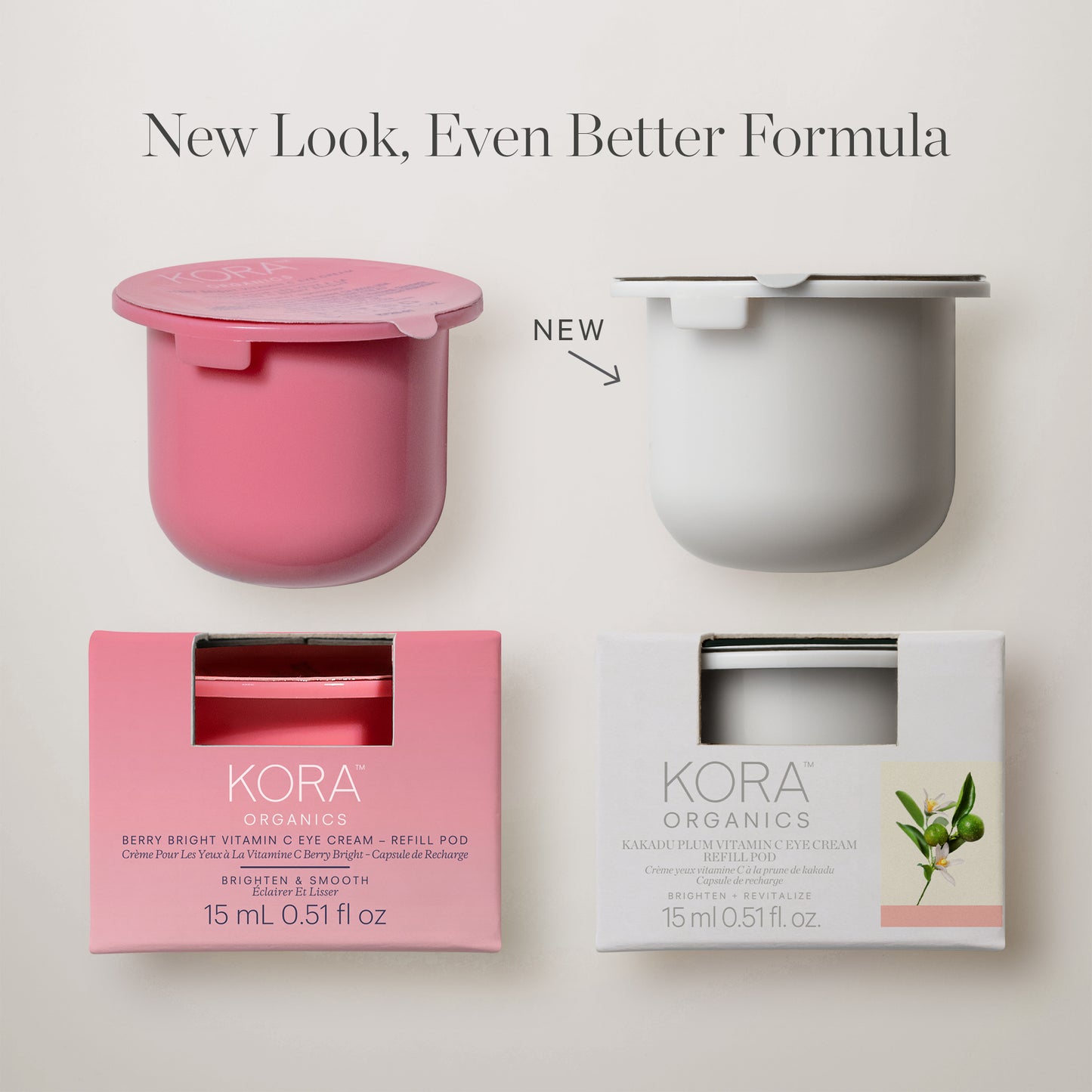 KORA Organics Kakadu Plum Vit C Eye Cream Refill 15ml