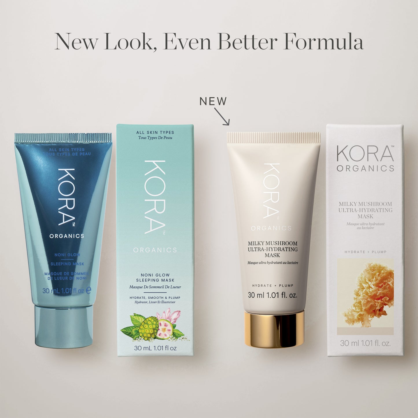 KORA Organics Milky Mushroom Ultra-Hydrating Mask 30ml