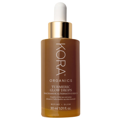 KORA Organics Turmeric Glow Drops Niacinamide Alternative Serum 30ml