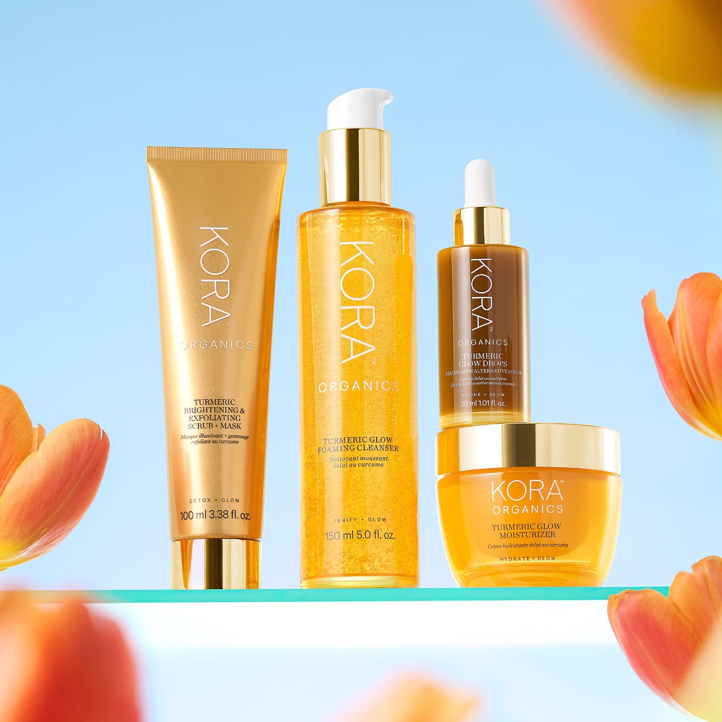 KORA Organics Turmeric Glow Drops Niacinamide Alternative Serum 30ml