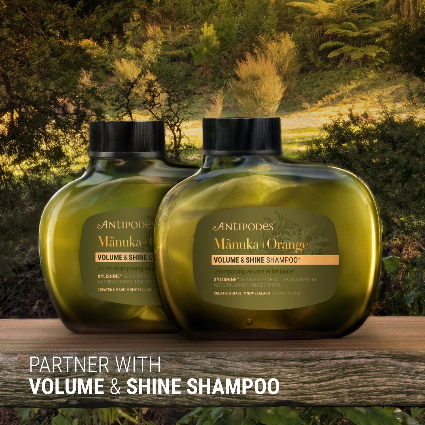 Antipodes Manuka + Orange Volume & Shine Conditioner 340ml