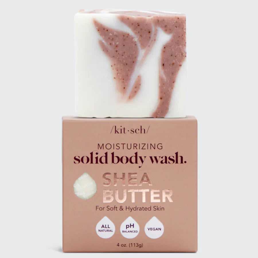 Kitsch Shea Butter Moisturizing Solid Body Wash Bar 113g