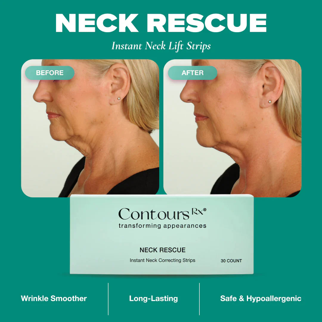 Contours Rx NECK RESCUE 30 Strips