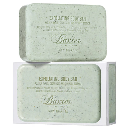 Baxter Of California Exfoliating Body Bar Cedarwood & Oakmoss 198g