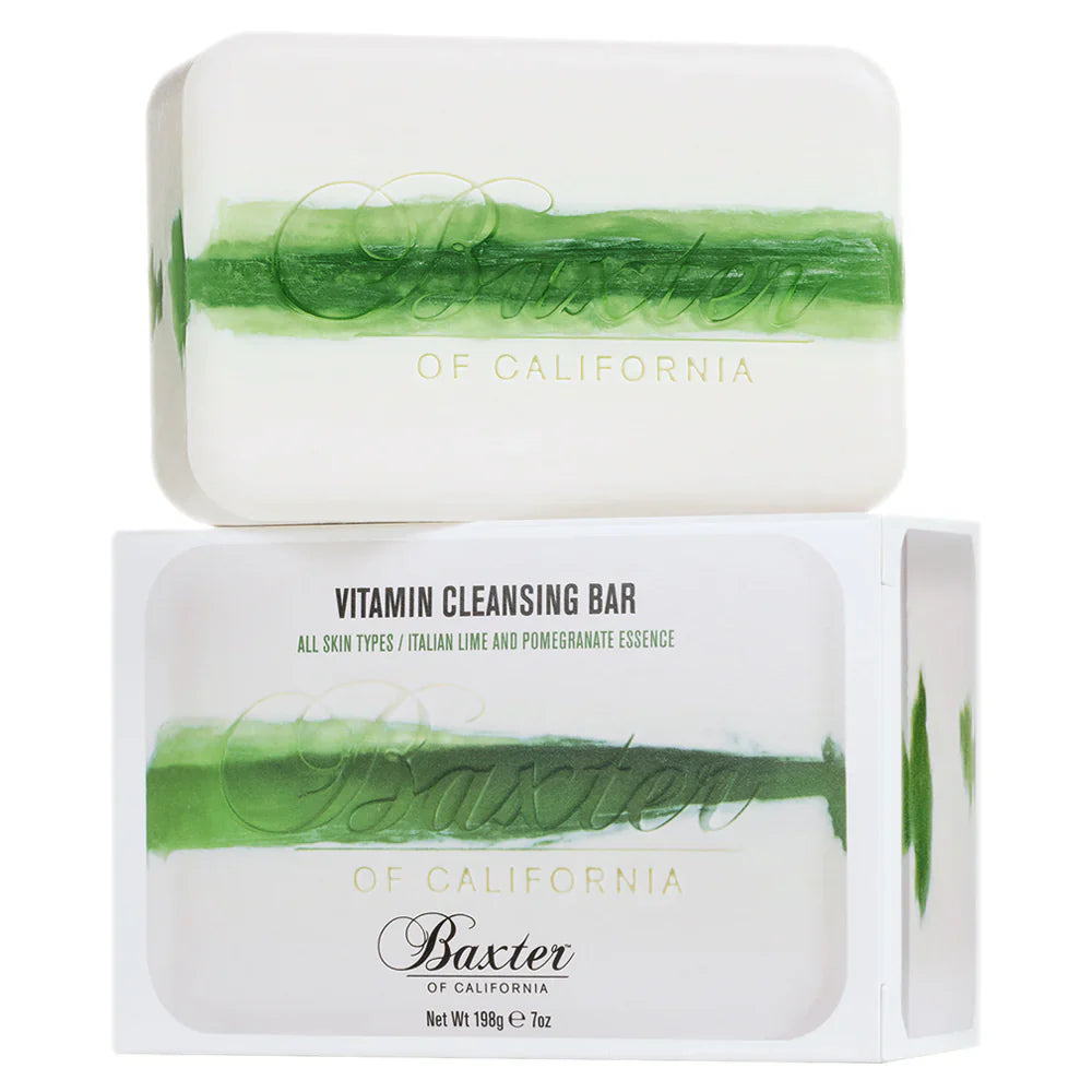 Baxter Of California Vitamin Cleansing Bar Lime & Pomegranate 198g