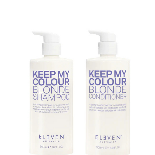 ELEVEN Australia Keep My Blonde Shampoo & Conditioner 500ml Duo
