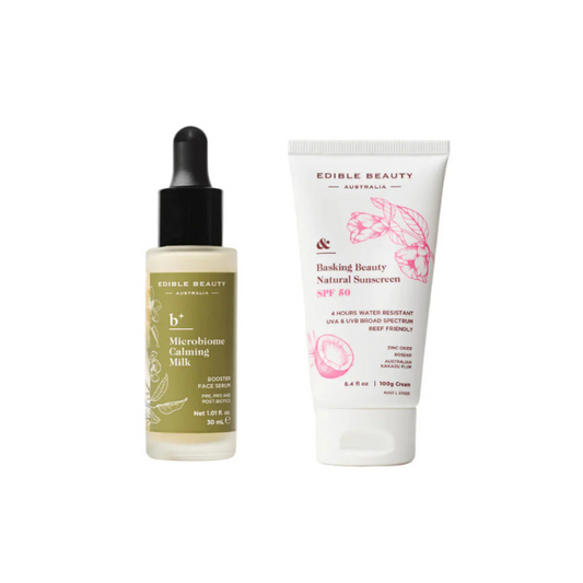 Edible Beauty Microbiome Calming Milk + SPF Duo